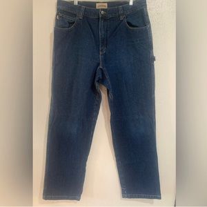L.L.Bean Katahdin Iron Works 36x34 Carpenter Jeans